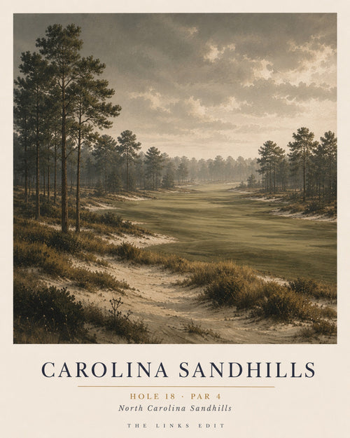 Carolina Sandhills, Hole 18, Par 4, North Carolina Sandhills